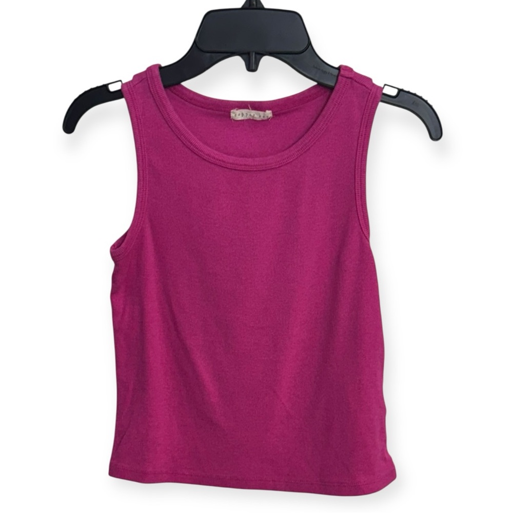 Copper‎ Key Girls Fuchsia Tank Top Size M8/10